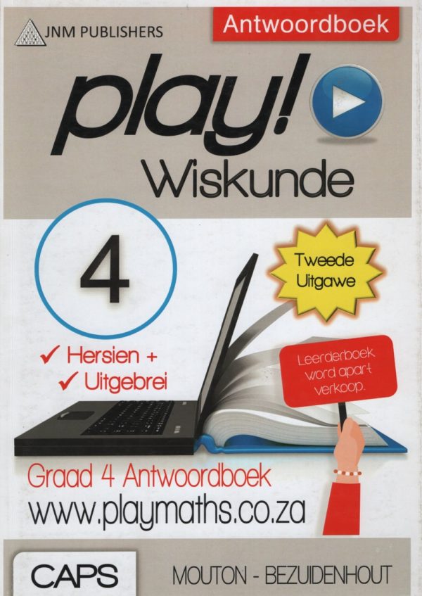 PLAY WISKUNDE GR4 OG CAPS 2ND EDITION - MATHS-GR4