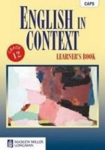 English in Context: Grade 12: Learners Book