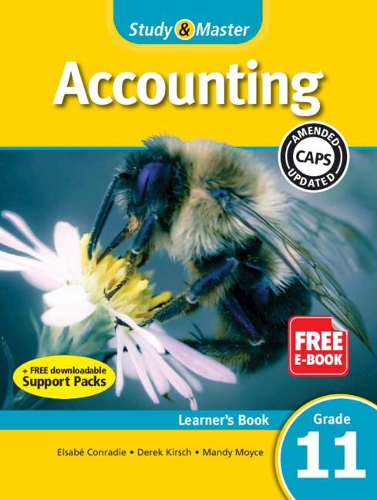 Study and Master Accounting Grade 11 CAPS Learners Book