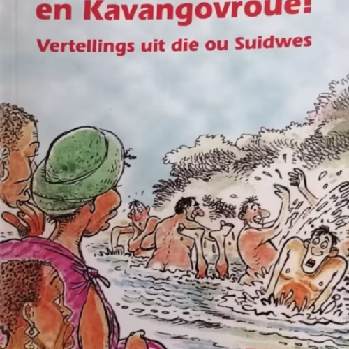Tussen krokodille en Kavangovroue!: vertellings uit die ou Suidwes : opgedra aan my gesin en so baie mense wat oor 'n leeftyd heen kleur en betekenis aan my lewe gegee het